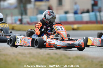 21/02/2010 : 1ère manche du Trophée Vincent Sanchez à Lavelanet (photos Antoine Camblor) 2010 — karting