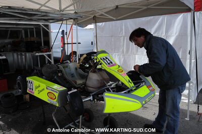 21/02/2010 : 1ère manche du Trophée Vincent Sanchez à Lavelanet (photos Antoine Camblor) 2010 — karting