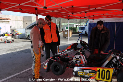 21/02/2010 : 1ère manche du Trophée Vincent Sanchez à Lavelanet (photos Antoine Camblor) 2010 — karting