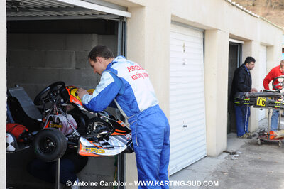 21/02/2010 : 1ère manche du Trophée Vincent Sanchez à Lavelanet (photos Antoine Camblor) 2010 — karting