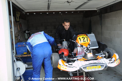 21/02/2010 : 1ère manche du Trophée Vincent Sanchez à Lavelanet (photos Antoine Camblor) 2010 — karting