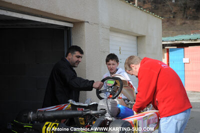 21/02/2010 : 1ère manche du Trophée Vincent Sanchez à Lavelanet (photos Antoine Camblor) 2010 — karting