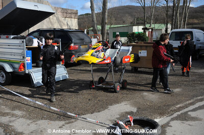 21/02/2010 : 1ère manche du Trophée Vincent Sanchez à Lavelanet (photos Antoine Camblor) 2010 — karting