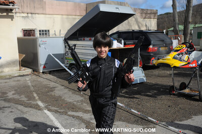21/02/2010 : 1ère manche du Trophée Vincent Sanchez à Lavelanet (photos Antoine Camblor) 2010 — karting