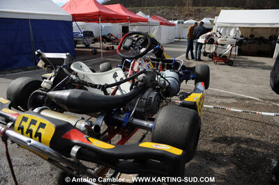 21/02/2010 : 1ère manche du Trophée Vincent Sanchez à Lavelanet (photos Antoine Camblor) 2010 — karting