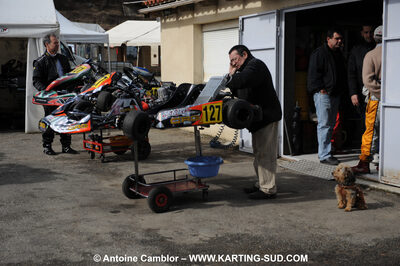 21/02/2010 : 1ère manche du Trophée Vincent Sanchez à Lavelanet (photos Antoine Camblor) 2010 — karting