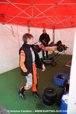 21/02/2010 : 1ère manche du Trophée Vincent Sanchez à Lavelanet (photos Antoine Camblor) 2010 — karting