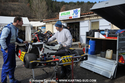 21/02/2010 : 1ère manche du Trophée Vincent Sanchez à Lavelanet (photos Antoine Camblor) 2010 — karting