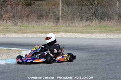21/02/2010 : 1ère manche du Trophée Vincent Sanchez à Lavelanet (photos Antoine Camblor) 2010 — karting