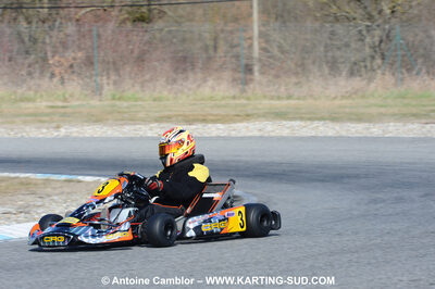 21/02/2010 : 1ère manche du Trophée Vincent Sanchez à Lavelanet (photos Antoine Camblor) 2010 — karting