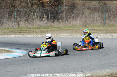 21/02/2010 : 1ère manche du Trophée Vincent Sanchez à Lavelanet (photos Antoine Camblor) 2010 — karting