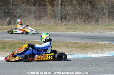 21/02/2010 : 1ère manche du Trophée Vincent Sanchez à Lavelanet (photos Antoine Camblor) 2010 — karting