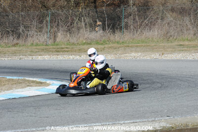 21/02/2010 : 1ère manche du Trophée Vincent Sanchez à Lavelanet (photos Antoine Camblor) 2010 — karting