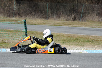 21/02/2010 : 1ère manche du Trophée Vincent Sanchez à Lavelanet (photos Antoine Camblor) 2010 — karting