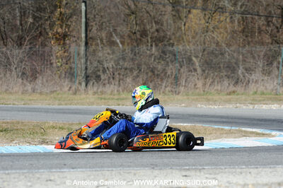 21/02/2010 : 1ère manche du Trophée Vincent Sanchez à Lavelanet (photos Antoine Camblor) 2010 — karting