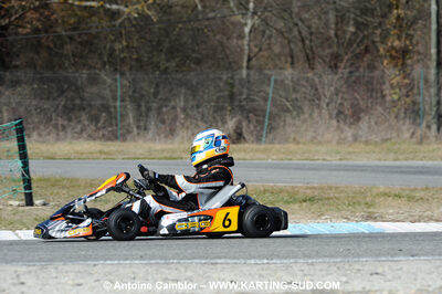 21/02/2010 : 1ère manche du Trophée Vincent Sanchez à Lavelanet (photos Antoine Camblor) 2010 — karting