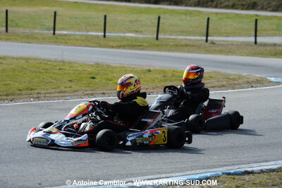 21/02/2010 : 1ère manche du Trophée Vincent Sanchez à Lavelanet (photos Antoine Camblor) 2010 — karting