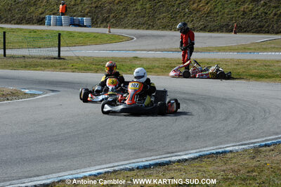 21/02/2010 : 1ère manche du Trophée Vincent Sanchez à Lavelanet (photos Antoine Camblor) 2010 — karting
