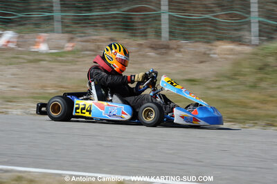21/02/2010 : 1ère manche du Trophée Vincent Sanchez à Lavelanet (photos Antoine Camblor) 2010 — karting