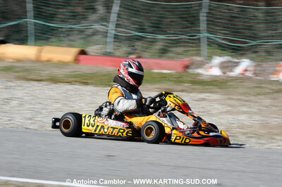 21/02/2010 : 1ère manche du Trophée Vincent Sanchez à Lavelanet (photos Antoine Camblor) 2010 — karting