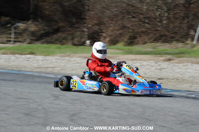 21/02/2010 : 1ère manche du Trophée Vincent Sanchez à Lavelanet (photos Antoine Camblor) 2010 — karting