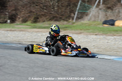 21/02/2010 : 1ère manche du Trophée Vincent Sanchez à Lavelanet (photos Antoine Camblor) 2010 — karting