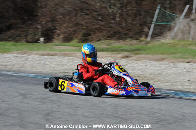 21/02/2010 : 1ère manche du Trophée Vincent Sanchez à Lavelanet (photos Antoine Camblor) 2010 — karting