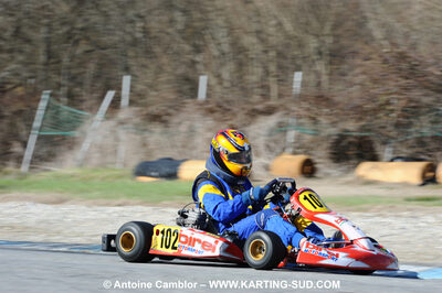 21/02/2010 : 1ère manche du Trophée Vincent Sanchez à Lavelanet (photos Antoine Camblor) 2010 — karting