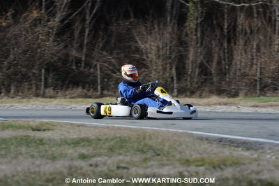 21/02/2010 : 1ère manche du Trophée Vincent Sanchez à Lavelanet (photos Antoine Camblor) 2010 — karting