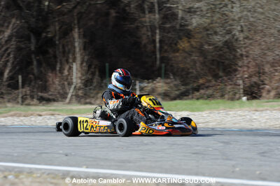 21/02/2010 : 1ère manche du Trophée Vincent Sanchez à Lavelanet (photos Antoine Camblor) 2010 — karting