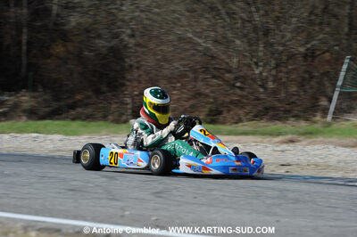 21/02/2010 : 1ère manche du Trophée Vincent Sanchez à Lavelanet (photos Antoine Camblor) 2010 — karting