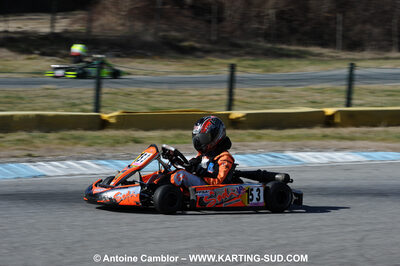 21/02/2010 : 1ère manche du Trophée Vincent Sanchez à Lavelanet (photos Antoine Camblor) 2010 — karting