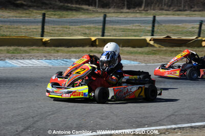 21/02/2010 : 1ère manche du Trophée Vincent Sanchez à Lavelanet (photos Antoine Camblor) 2010 — karting