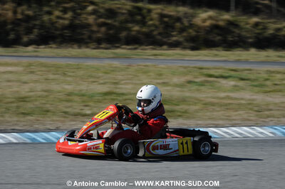 21/02/2010 : 1ère manche du Trophée Vincent Sanchez à Lavelanet (photos Antoine Camblor) 2010 — karting