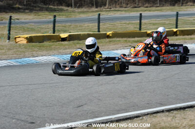 21/02/2010 : 1ère manche du Trophée Vincent Sanchez à Lavelanet (photos Antoine Camblor) 2010 — karting