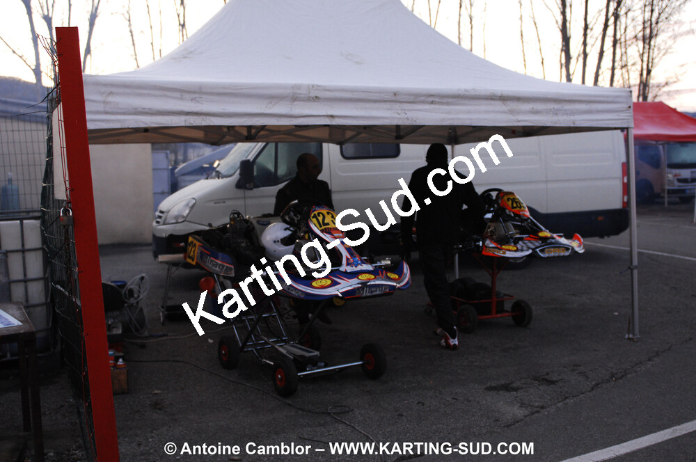 21/02/2010 : 1ère manche du Trophée Vincent Sanchez à Lavelanet (photos Antoine Camblor) 2010 — karting