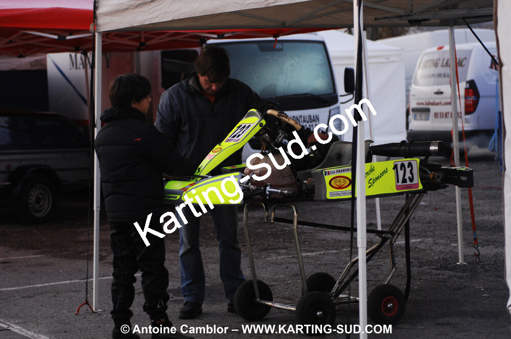 21/02/2010 : 1ère manche du Trophée Vincent Sanchez à Lavelanet (photos Antoine Camblor) 2010 — karting