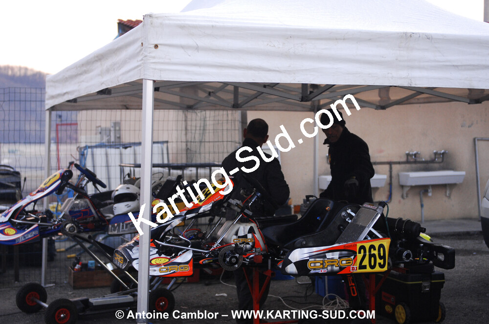 21/02/2010 : 1ère manche du Trophée Vincent Sanchez à Lavelanet (photos Antoine Camblor) 2010 — karting