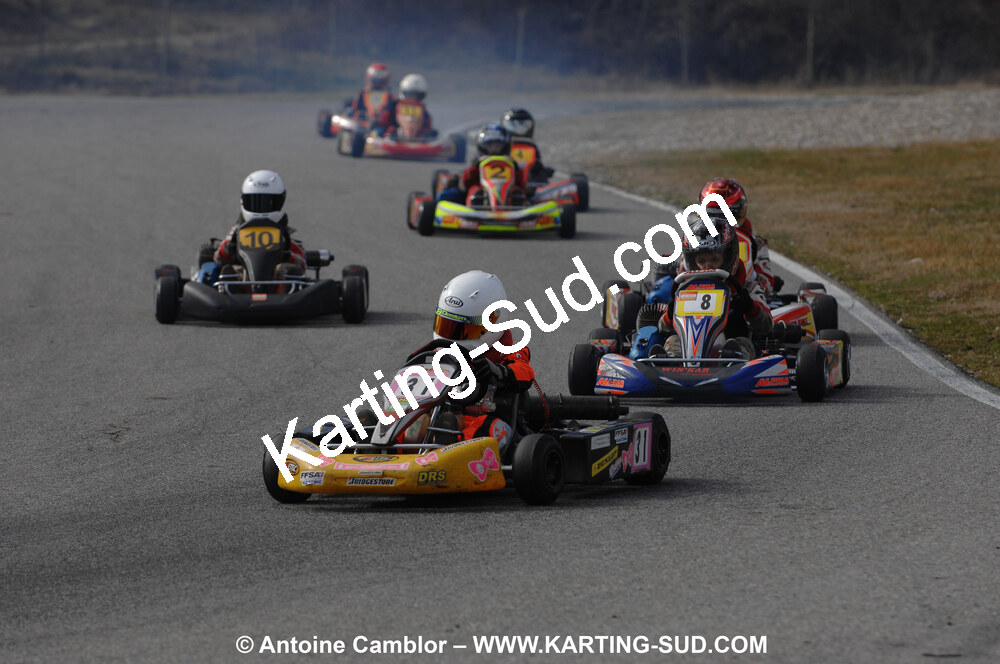 21/02/2010 : 1ère manche du Trophée Vincent Sanchez à Lavelanet (photos Antoine Camblor) 2010 — karting