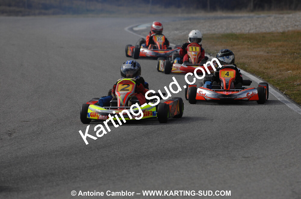 21/02/2010 : 1ère manche du Trophée Vincent Sanchez à Lavelanet (photos Antoine Camblor) 2010 — karting
