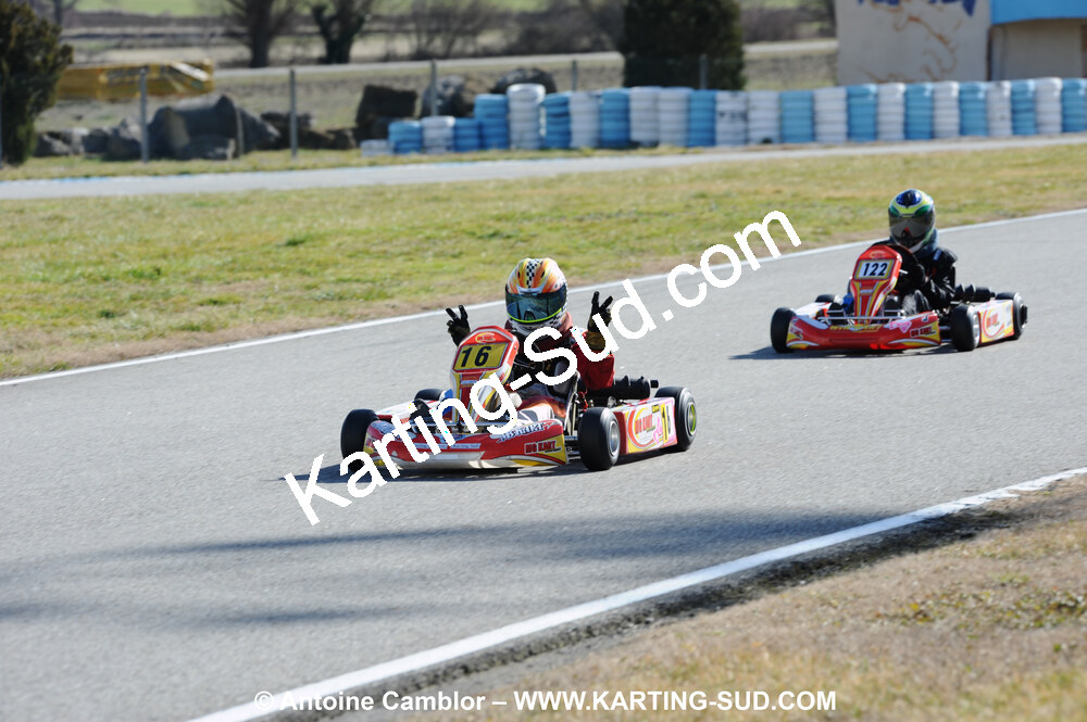 21/02/2010 : 1ère manche du Trophée Vincent Sanchez à Lavelanet (photos Antoine Camblor) 2010 — karting