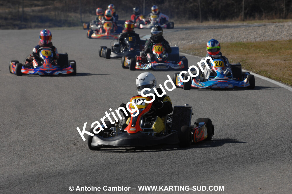 21/02/2010 : 1ère manche du Trophée Vincent Sanchez à Lavelanet (photos Antoine Camblor) 2010 — karting