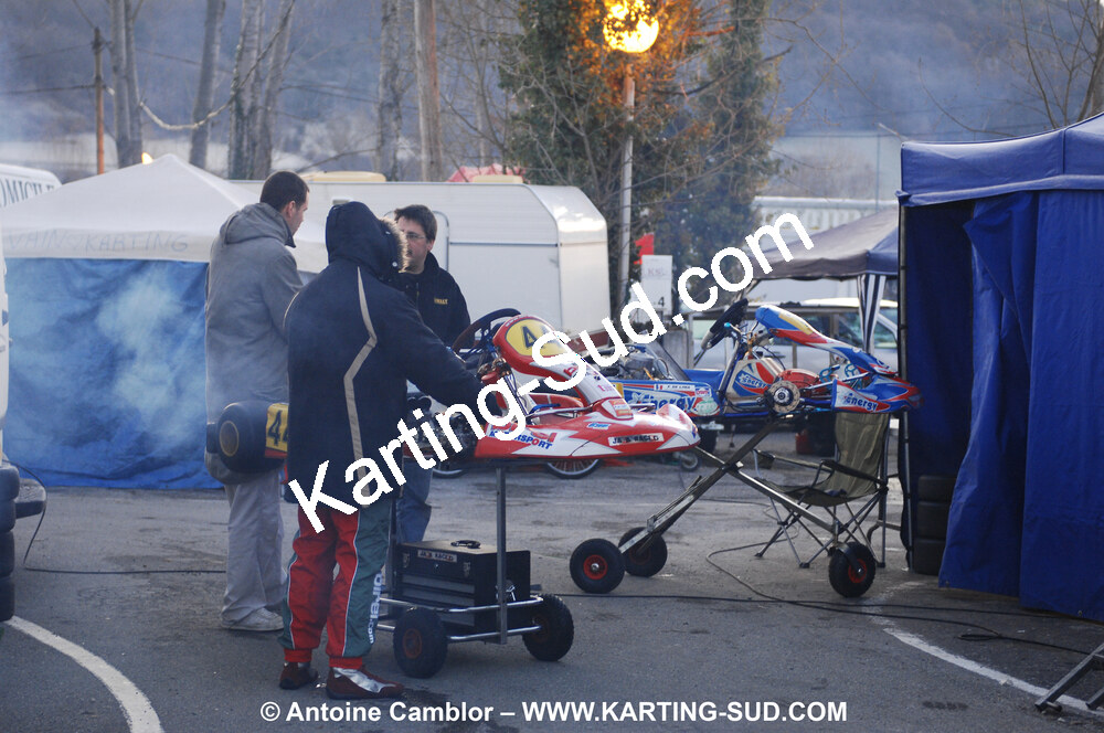 21/02/2010 : 1ère manche du Trophée Vincent Sanchez à Lavelanet (photos Antoine Camblor) 2010 — karting