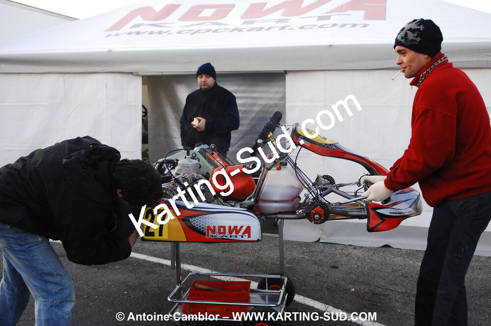 21/02/2010 : 1ère manche du Trophée Vincent Sanchez à Lavelanet (photos Antoine Camblor) 2010 — karting