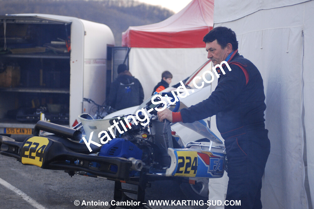 21/02/2010 : 1ère manche du Trophée Vincent Sanchez à Lavelanet (photos Antoine Camblor) 2010 — karting