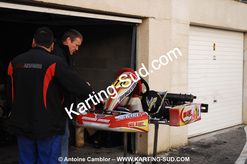 21/02/2010 : 1ère manche du Trophée Vincent Sanchez à Lavelanet (photos Antoine Camblor) 2010 — karting