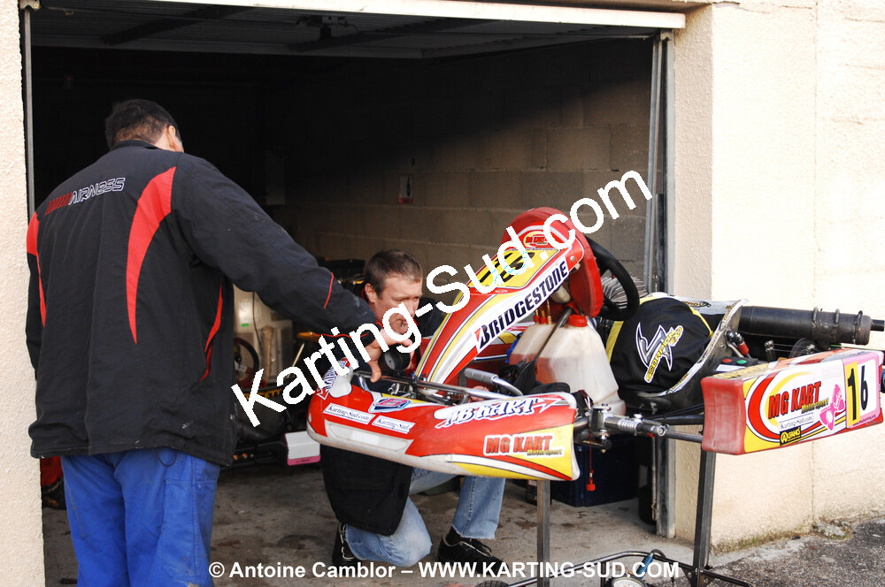 21/02/2010 : 1ère manche du Trophée Vincent Sanchez à Lavelanet (photos Antoine Camblor) 2010 — karting