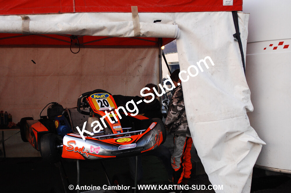 21/02/2010 : 1ère manche du Trophée Vincent Sanchez à Lavelanet (photos Antoine Camblor) 2010 — karting