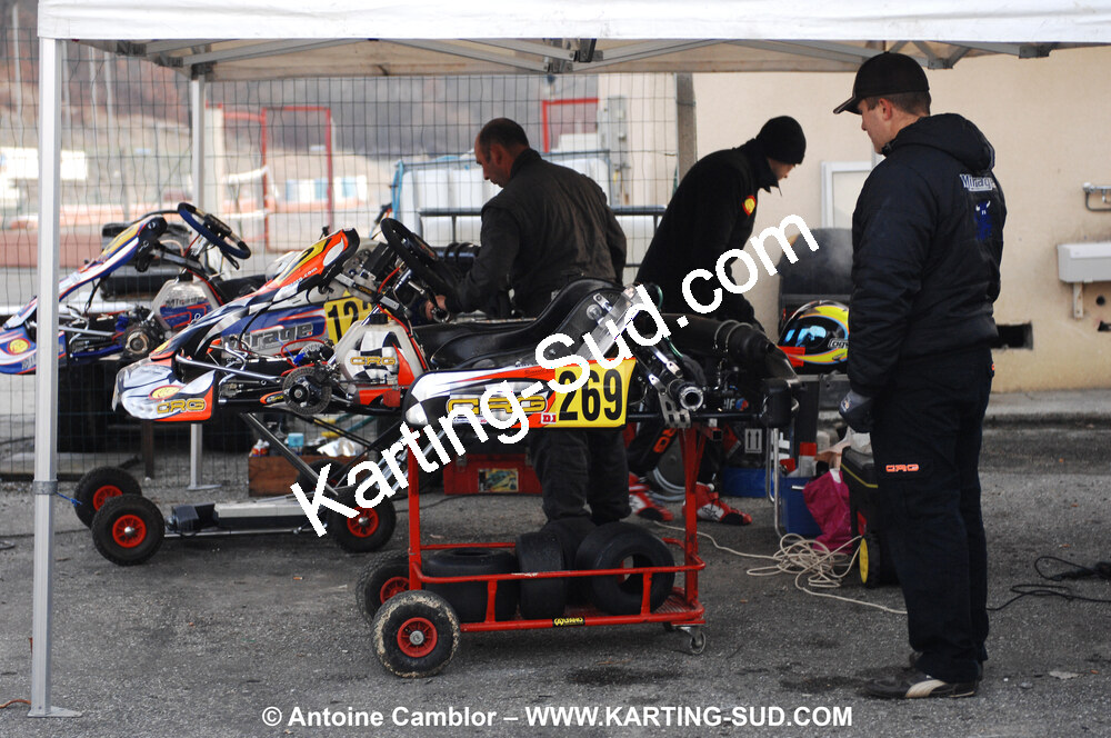 21/02/2010 : 1ère manche du Trophée Vincent Sanchez à Lavelanet (photos Antoine Camblor) 2010 — karting