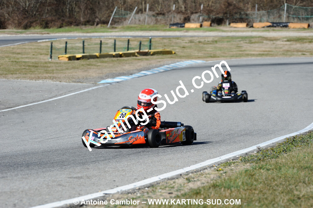 21/02/2010 : 1ère manche du Trophée Vincent Sanchez à Lavelanet (photos Antoine Camblor) 2010 — karting